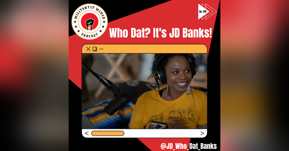 Who dat? It's JD Banks! Who dat? It's JD Banks!