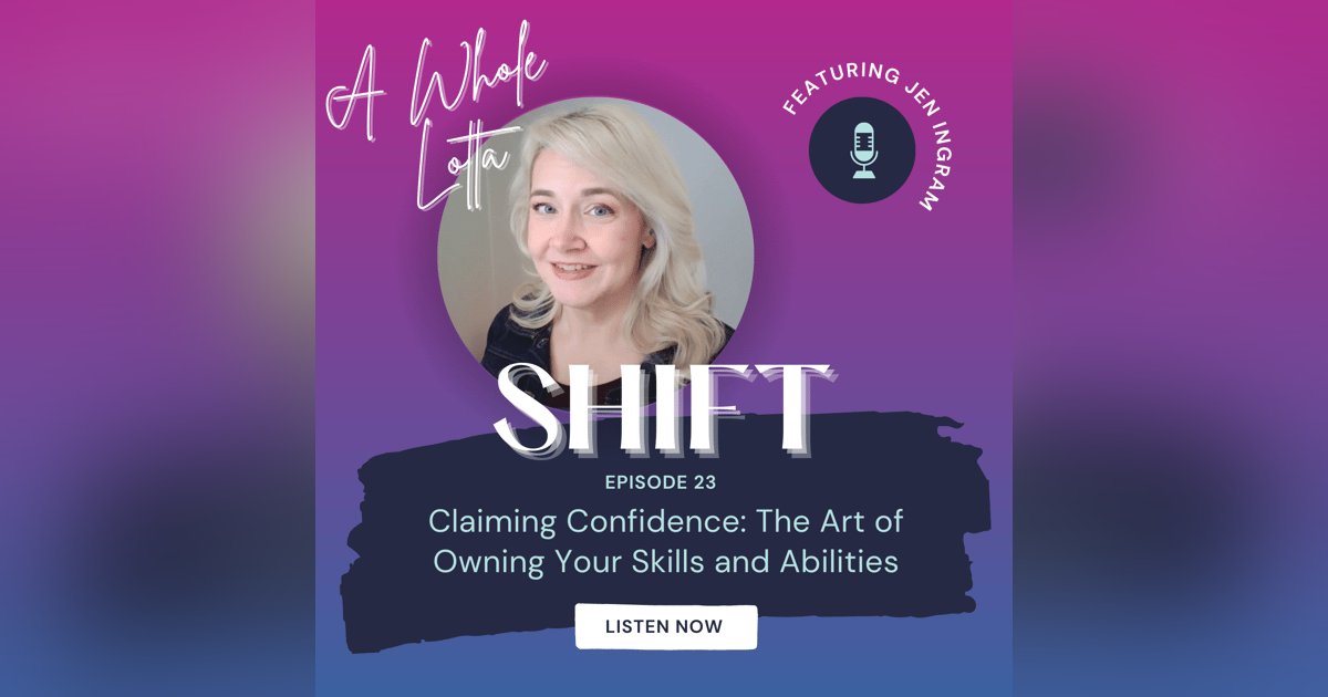 Claiming Confidence: The Art of Owning Your Skills and Abilities Claiming Confidence: The Art of Owning Your Skills and Abilities