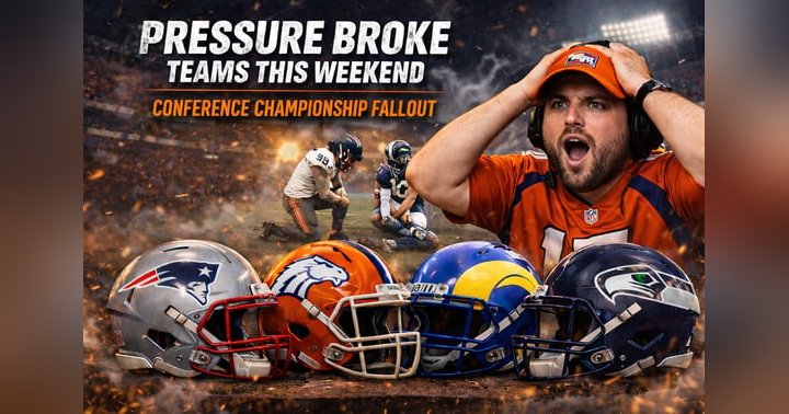 image for Pressure Broke Teams This Weekend: Conference Championship Fallout