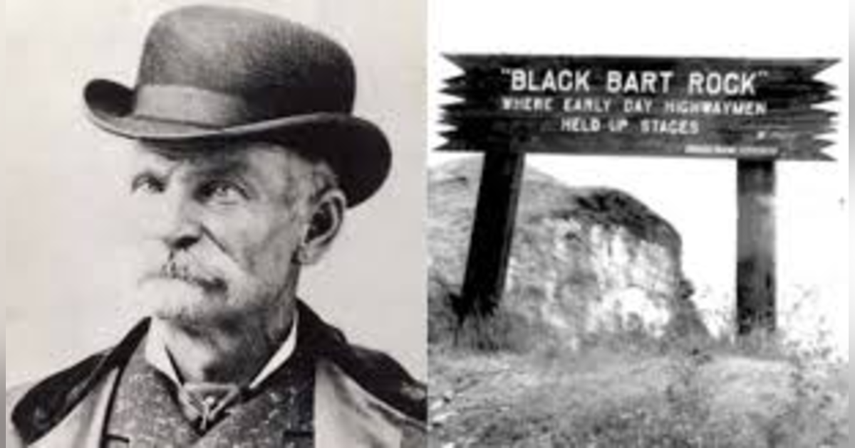 THE LEGEND OF BLACK BART- THE POET BANDIT OF CALIFORNIA GOLD RUSH DAYS THE LEGEND OF BLACK BART- THE POET BANDIT OF CALIFORNIA GOLD RUSH DAYS