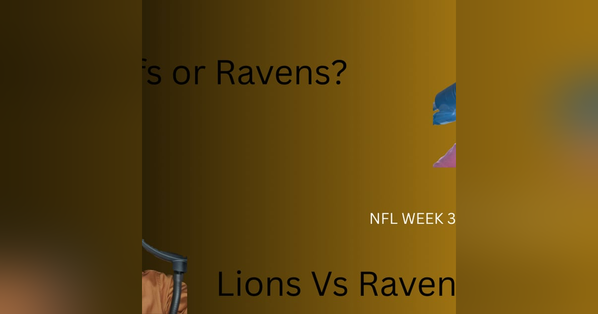 NFL WEEK 3 MNF FIREWORKS Lions Vs Ravens NFL WEEK 3 MNF FIREWORKS Lions Vs Ravens