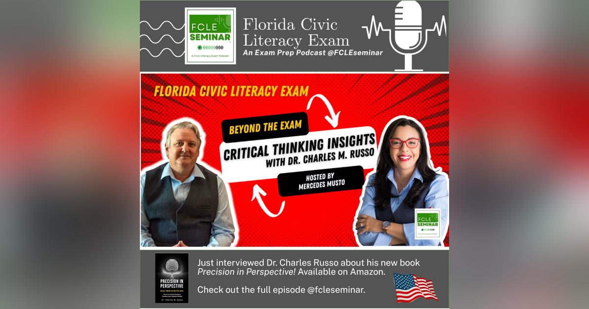 Beyond the Exam: Critical Thinking Insights w/ Dr. Charles M. Russo #civicliteracy #criticalthinking Beyond the Exam: Critical Thinking Insights w/ Dr. Charles M. Russo #civicliteracy #criticalthinking