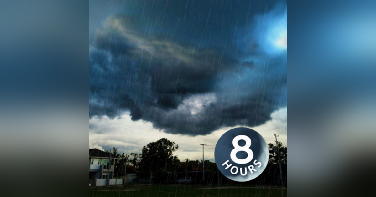 Rain + Deep Thunder Nature Sounds 8 Hours | Relax, Study or Sleep with White Noise Rain + Deep Thunder Nature Sounds 8 Hours | Relax, Study or Sleep with White Noise