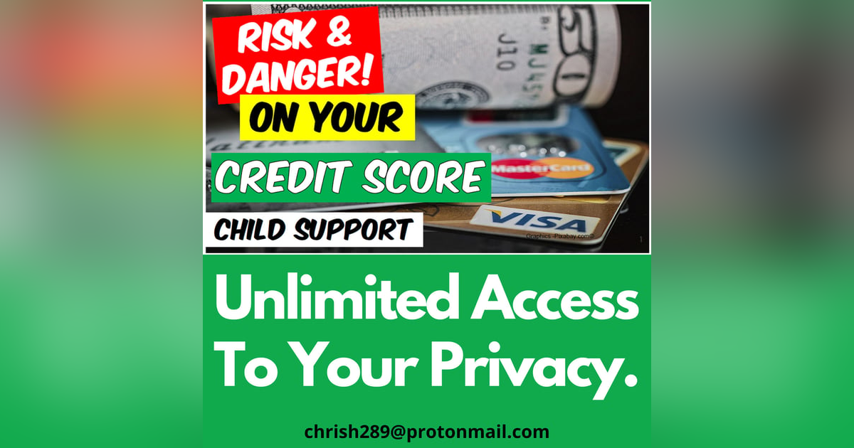 Season 2 - Episode 2 - RISK AND DANGER THE CHILD SUPPORT HAS ON YOUR CREDIT HISTORY Season 2 - Episode 2 - RISK AND DANGER THE CHILD SUPPORT HAS ON YOUR CREDIT HISTORY