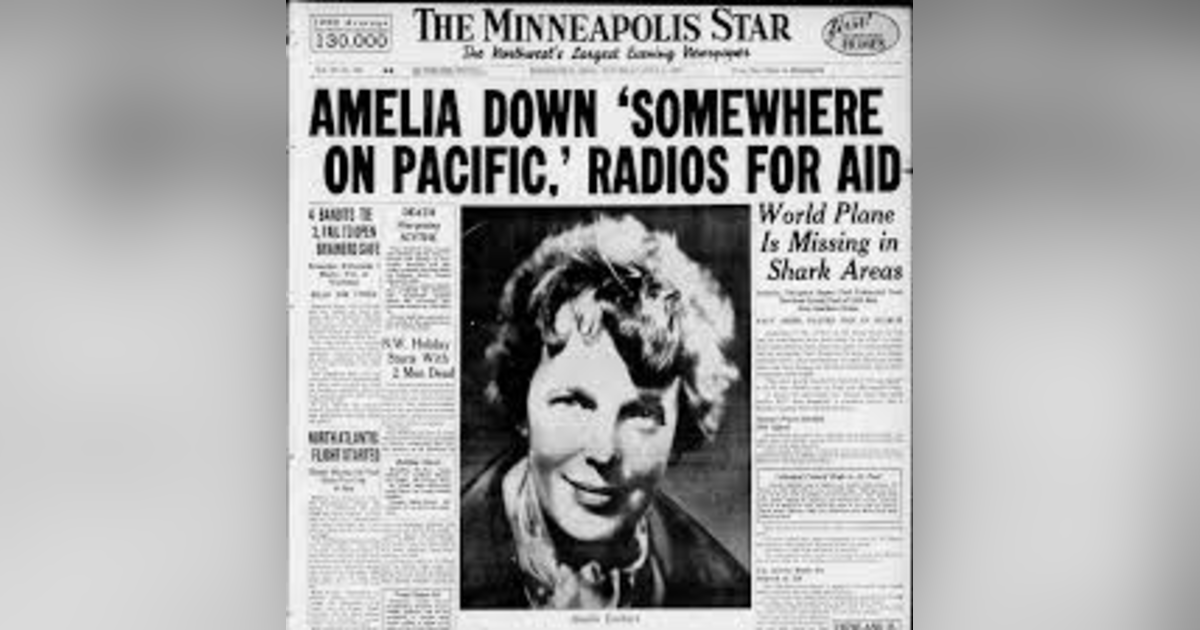 IN SEARCH OF AMELIA EARHART : WAS HER ELECTRA 10E DISCOVERED? IN SEARCH OF AMELIA EARHART : WAS HER ELECTRA 10E DISCOVERED?
