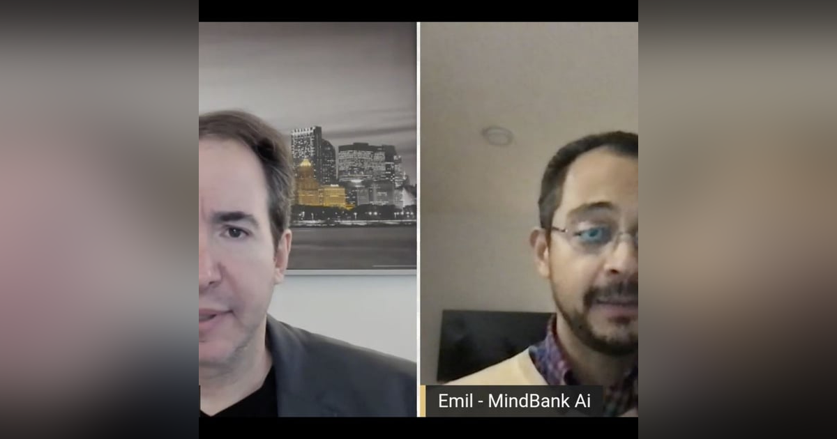 Emil Jiminez, CEO Founder Mindbank, creating your digital twin Emil Jiminez, CEO Founder Mindbank, creating your digital twin