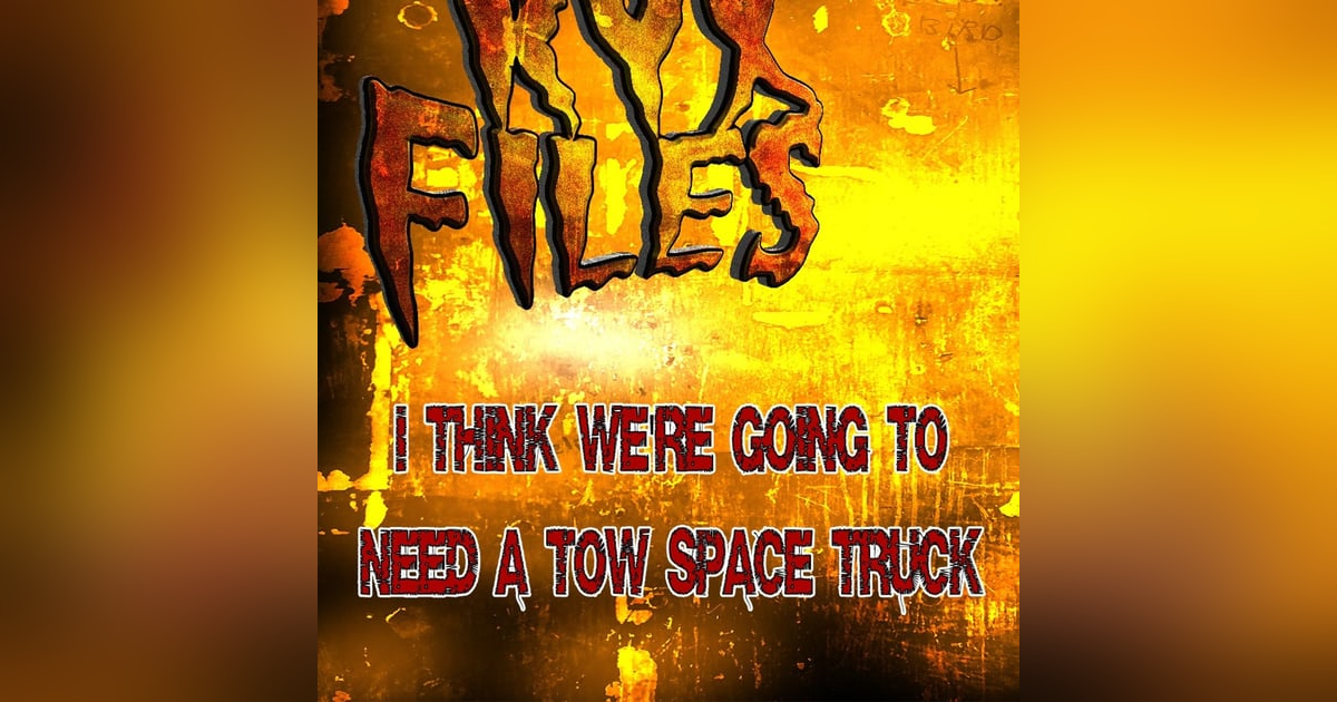 s367: Maybe the UFO just broke down. We need a space tow truck. s367: Maybe the UFO just broke down. We need a space tow truck.