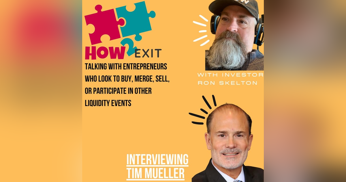 How2Exit Episode 60: Tim Mueller - Co-Founder and President of ITX. How2Exit Episode 60: Tim Mueller - Co-Founder and President of ITX.