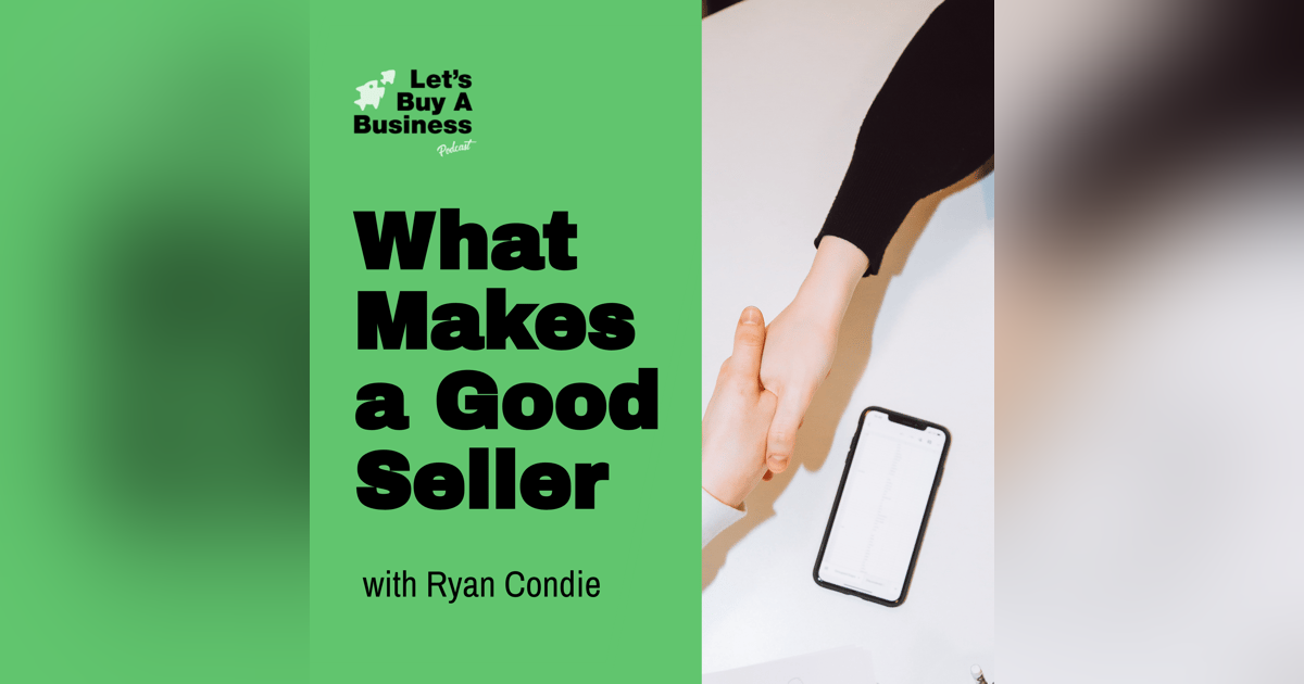 What Makes a Good Seller What Makes a Good Seller