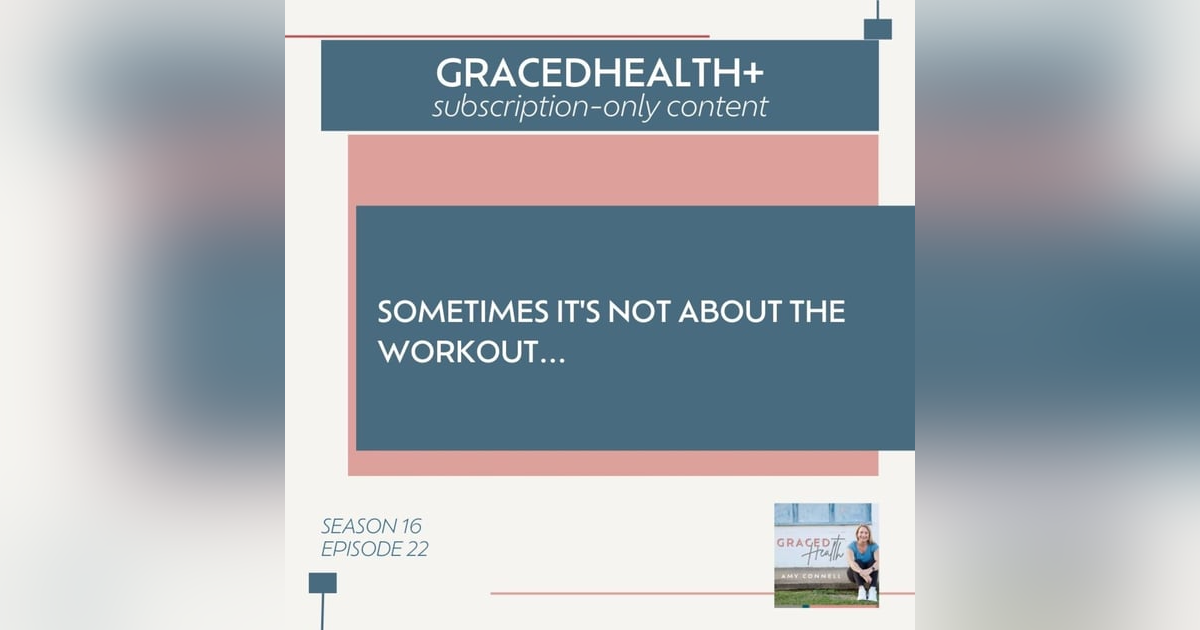 ๐ Sometimes itโs not about the workout ๐ Sometimes itโs not about the workout