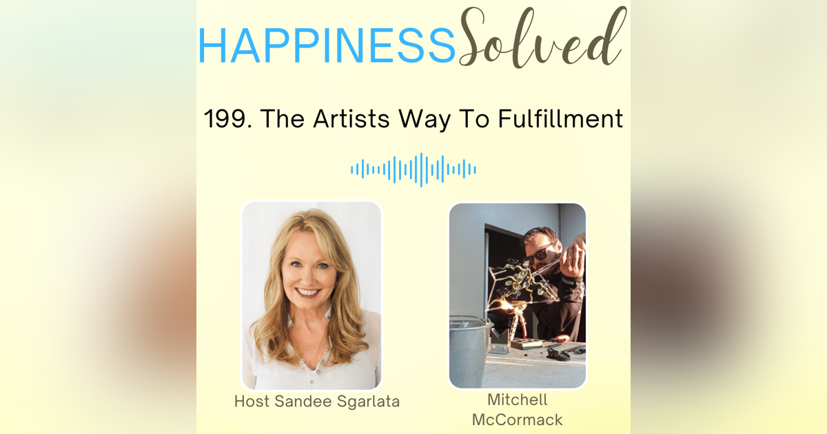 199. The Artists Way To Fulfillment with Mitchell McCormack 199. The Artists Way To Fulfillment with Mitchell McCormack