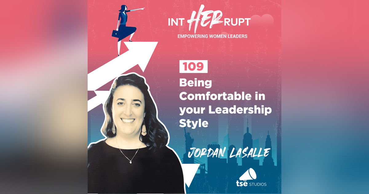 INT 109: Being Comfortable in your Leadership Style INT 109: Being Comfortable in your Leadership Style