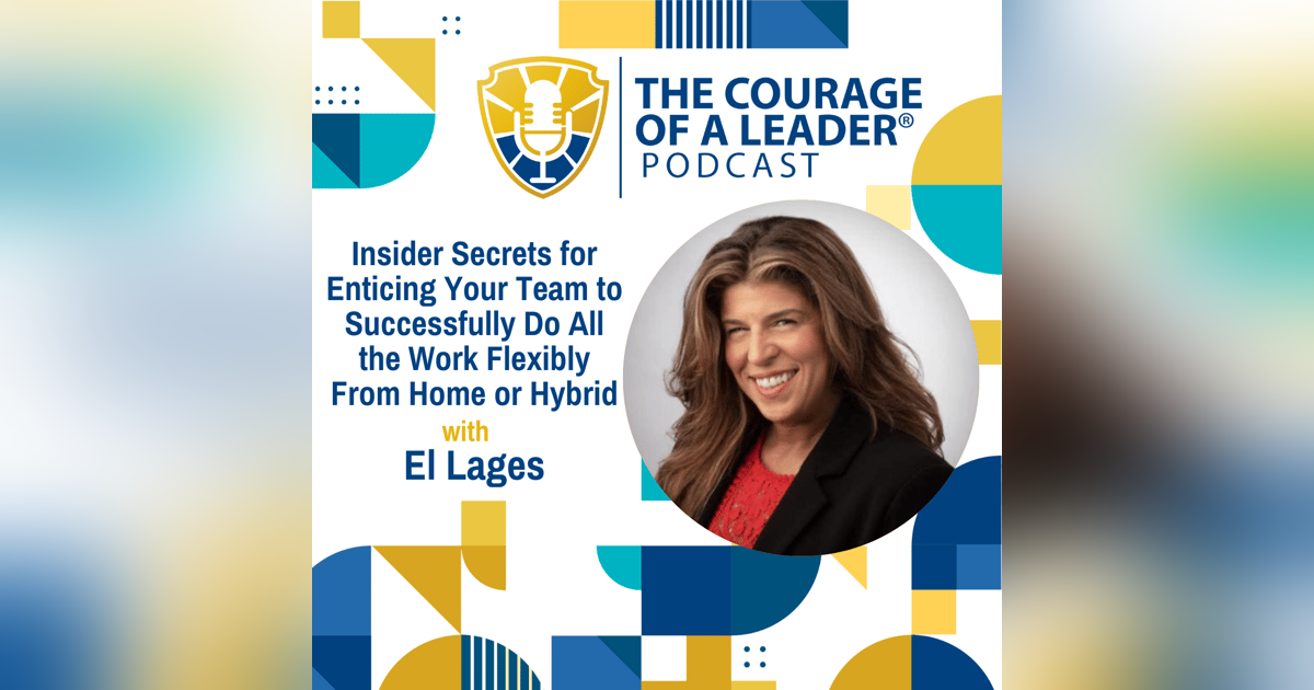 Insider Secrets for Enticing Your Team to Successfully Do All the Work Flexibly From Home or Hybrid with El Lages, Chief People and Culture Officer, Flexera Insider Secrets for Enticing Your Team to Successfully Do All the Work Flexibly From Home or Hybrid with El Lages, Chief People and Culture Officer, Flexera