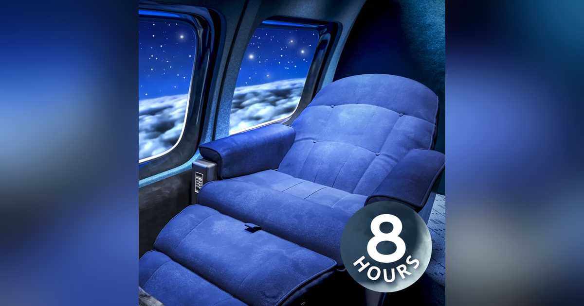 Luxury Jet White Noise to Sleep | Relax on 8 Hour Private Night Flight! Luxury Jet White Noise to Sleep | Relax on 8 Hour Private Night Flight!