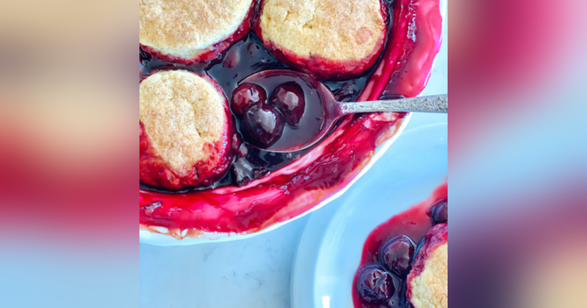 Gluten-Free Cherry Cobbler Gluten-Free Cherry Cobbler