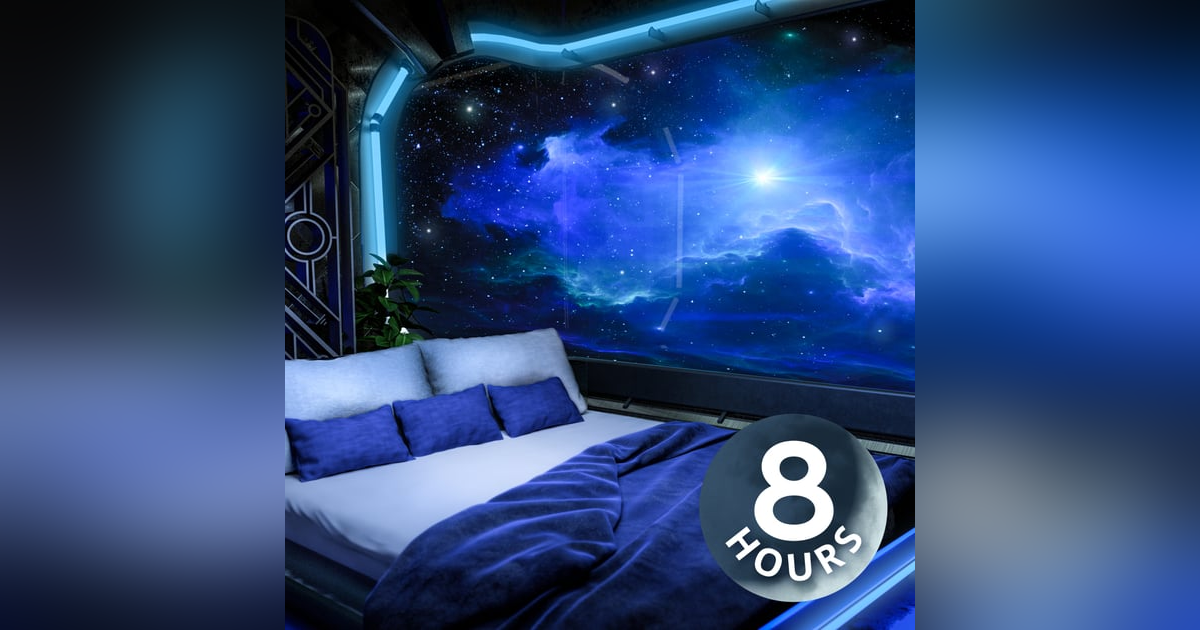 Luxury Spaceship Bedroom | 8-Hour Calming Ambience & White Noise for Sleep Luxury Spaceship Bedroom | 8-Hour Calming Ambience & White Noise for Sleep