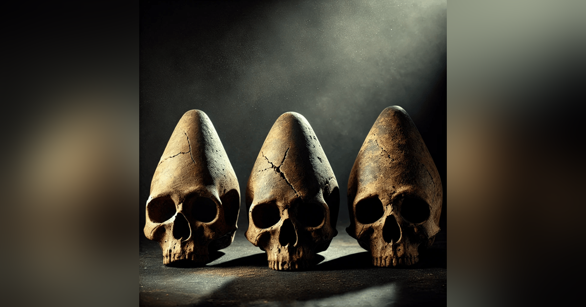 Skulls with Elongated Crania - The Shadow Frequency Skulls with Elongated Crania - The Shadow Frequency