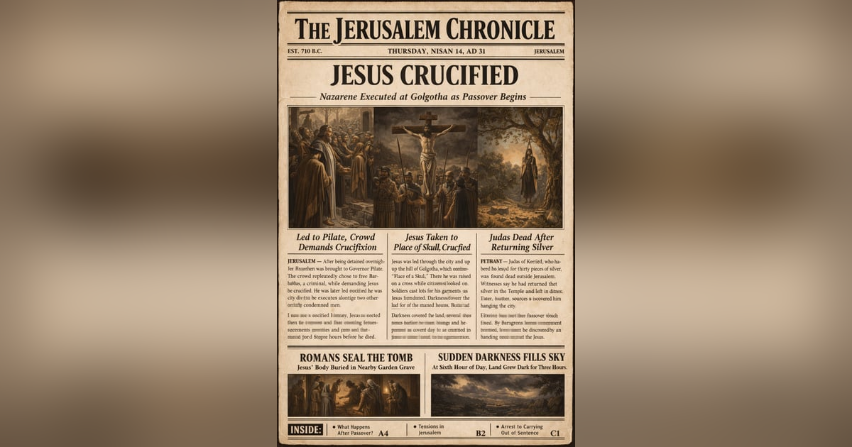 The Report From The Crowd - Crucifixion The Report From The Crowd - Crucifixion