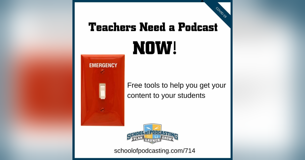 Emergency Podcasting For Teachers Emergency Podcasting For Teachers