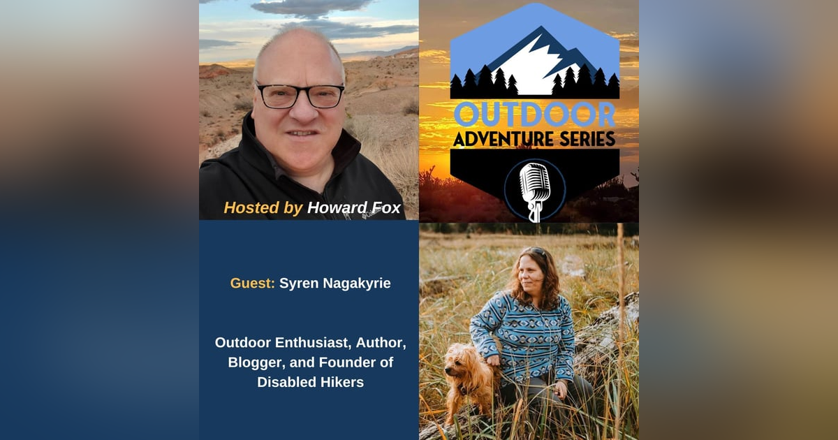 Syren Nagakyrie, Outdoor Enthusiast, Author, Blogger, and Founder of Disabled Hikers Syren Nagakyrie, Outdoor Enthusiast, Author, Blogger, and Founder of Disabled Hikers