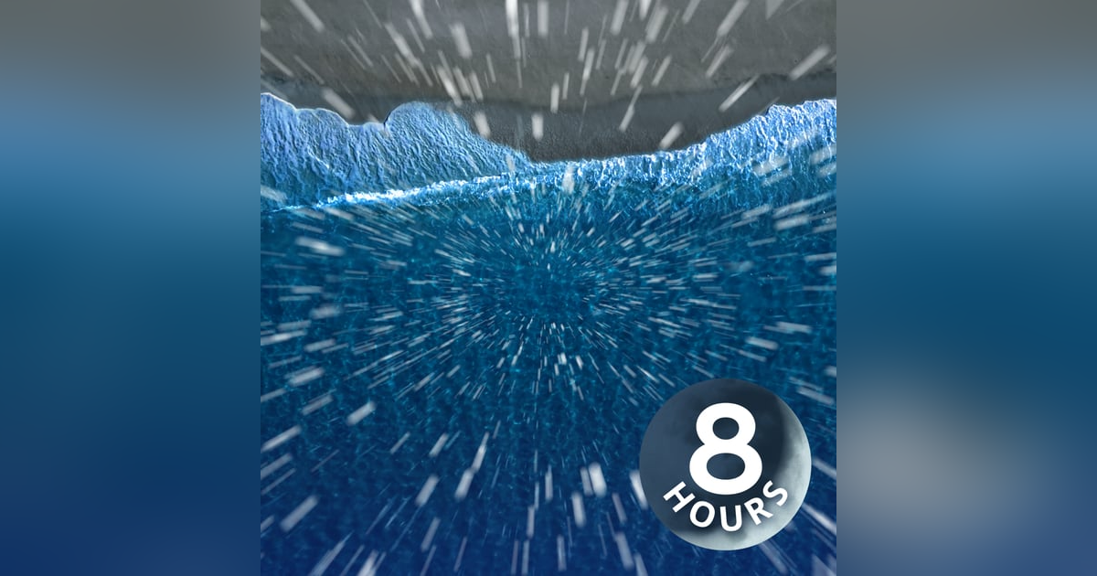 Rain Sounds for Sleeping with Ocean Waves | 8 Hours Rain Sounds for Sleeping with Ocean Waves | 8 Hours