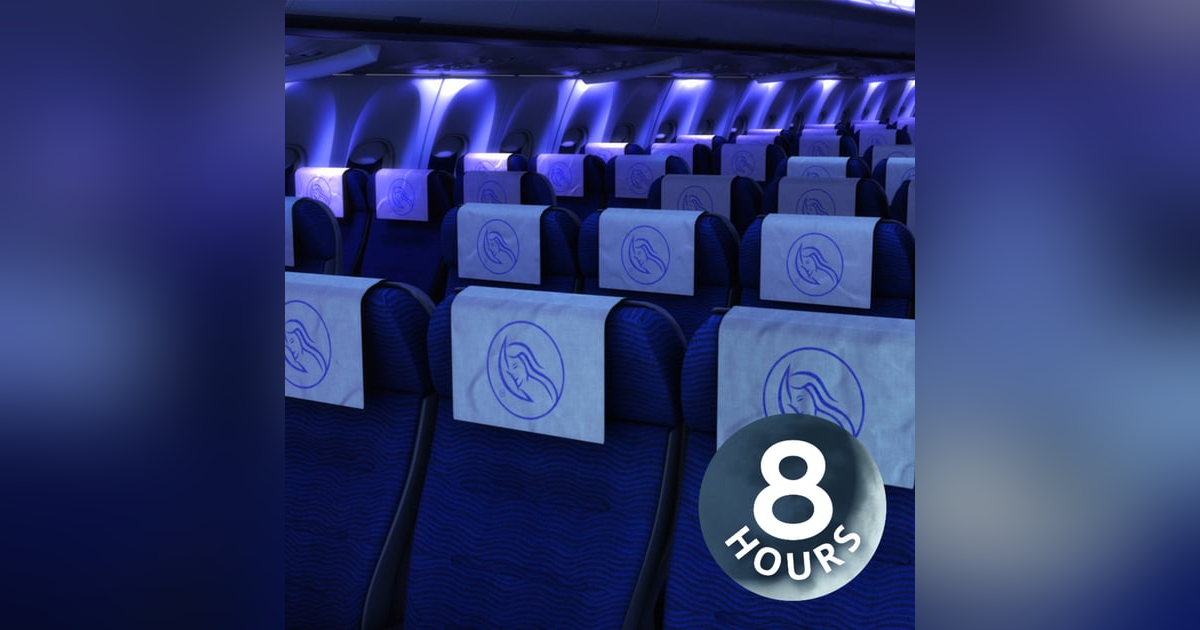 8 Hours Airplane Cabin White Noise for Sleeping 8 Hours Airplane Cabin White Noise for Sleeping