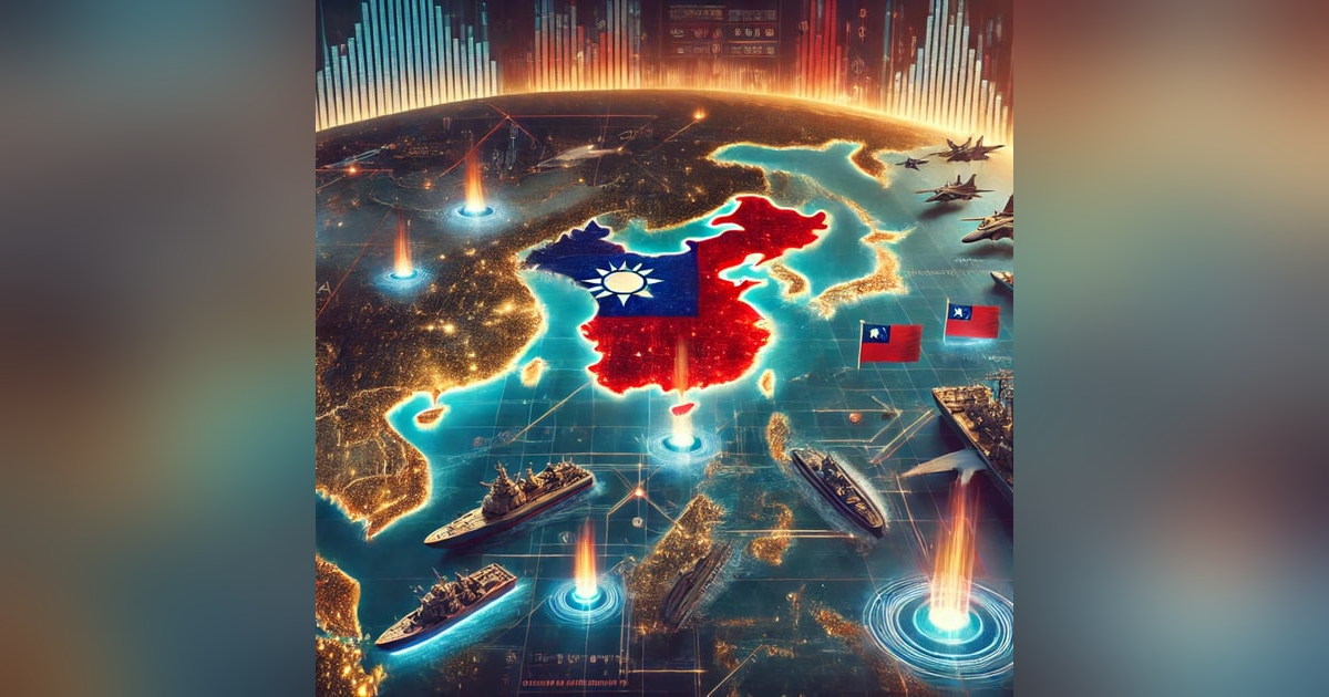 China-Taiwan 55% Conflict Risk in 2 Months China-Taiwan 55% Conflict Risk in 2 Months