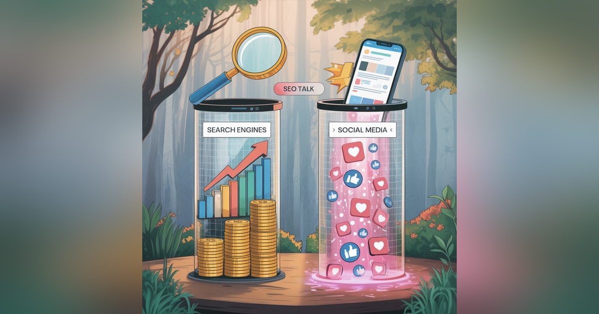 Search Engines vs Social Media: SEO Tactics for Revenue Growth with Favour Obasi-ike Search Engines vs Social Media: SEO Tactics for Revenue Growth with Favour Obasi-ike