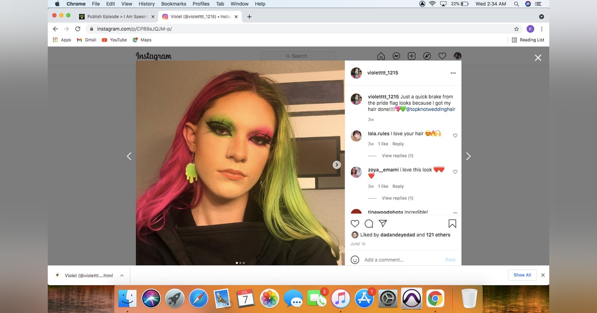 Violet Turner Is Speaking Violet Turner Is Speaking