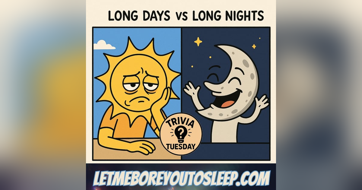 (music) (5 hours) #1433 Let me bore you to sleep | Trivia Tuesday (music) (5 hours) #1433 Let me bore you to sleep | Trivia Tuesday