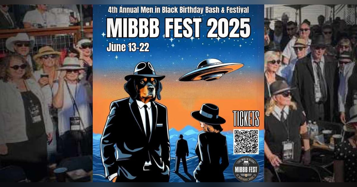THE MAURY ISLAND UFO INCIDENT & THE MEN IN BLACK BIRTHDAY BASH THE MAURY ISLAND UFO INCIDENT & THE MEN IN BLACK BIRTHDAY BASH