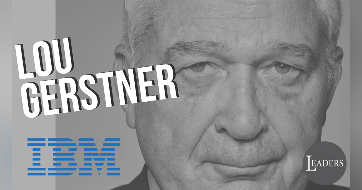 Lou Gerstner Lou Gerstner