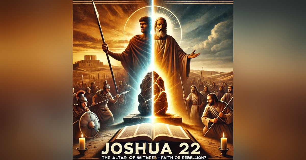 Joshua 22: Faith, Conflict & The Altar of Witness Explained Joshua 22: Faith, Conflict & The Altar of Witness Explained
