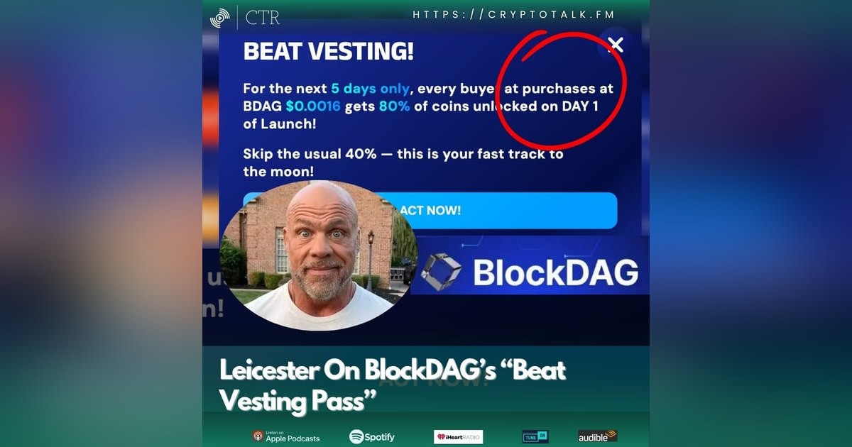 Leicester On #BlockDAG ’s “Beat Vesting Pass” (OOC) Leicester On #BlockDAG ’s “Beat Vesting Pass” (OOC)
