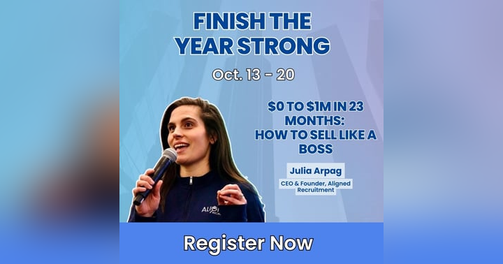 image for From Layoff to Leadership: Julia Arpag's Journey to Building a 7-Figure Recruitment Business
