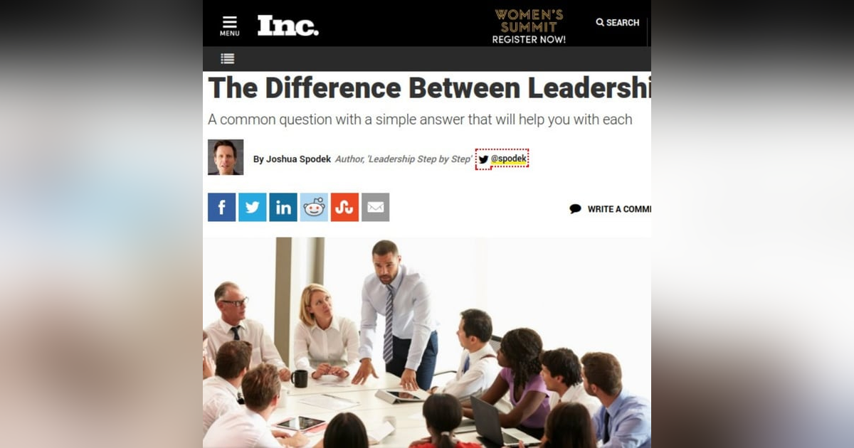 237: Leadership versus Management, Systems and the Environment 237: Leadership versus Management, Systems and the Environment