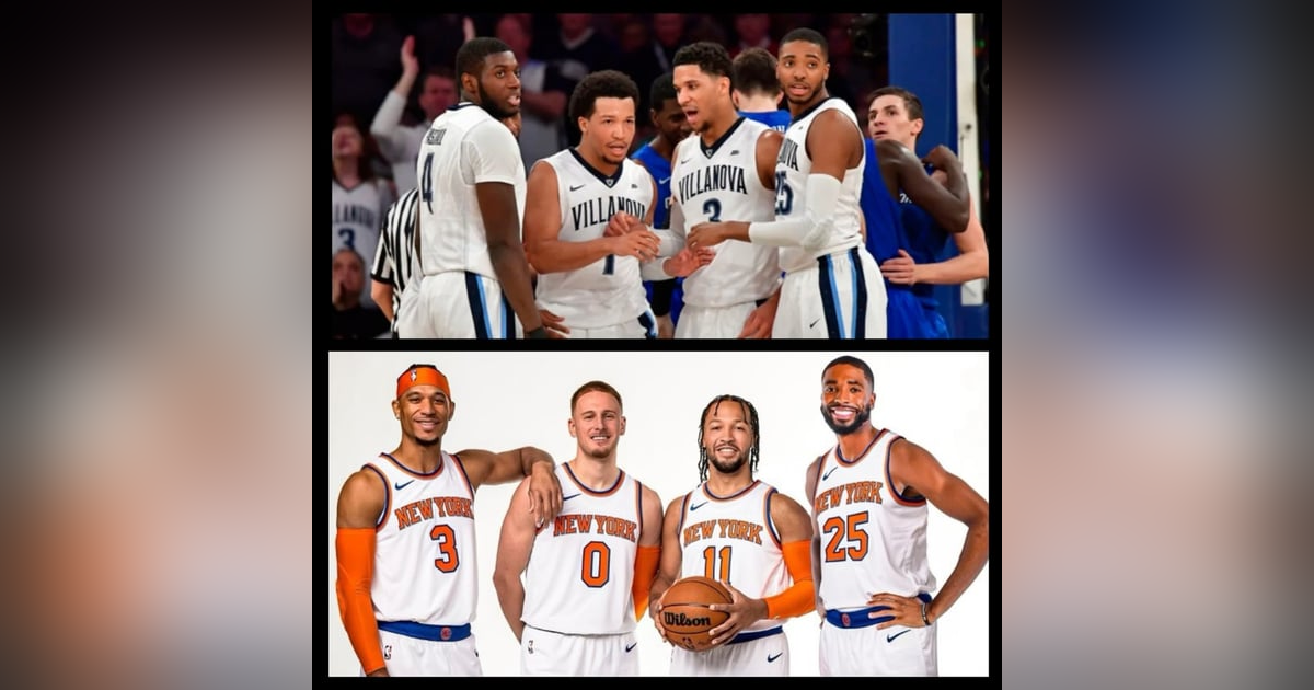 Mikal Bridges Joins His Villanova Brothers in New York Mikal Bridges Joins His Villanova Brothers in New York