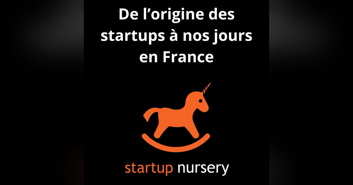 #1. De l'origine des startups à nos jours en France #1. De l'origine des startups à nos jours en France