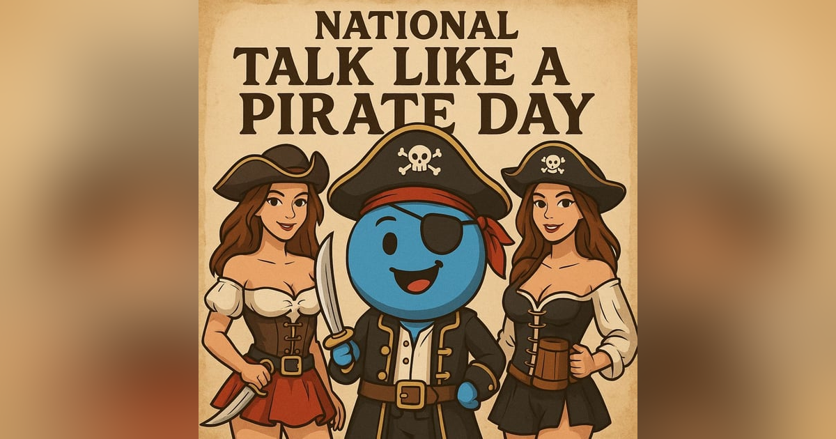 ARRRR! Talk Like A Pirate Day! (Hoppe Hour With Ryan Hoppe: 9.19.25) ARRRR! Talk Like A Pirate Day! (Hoppe Hour With Ryan Hoppe: 9.19.25)