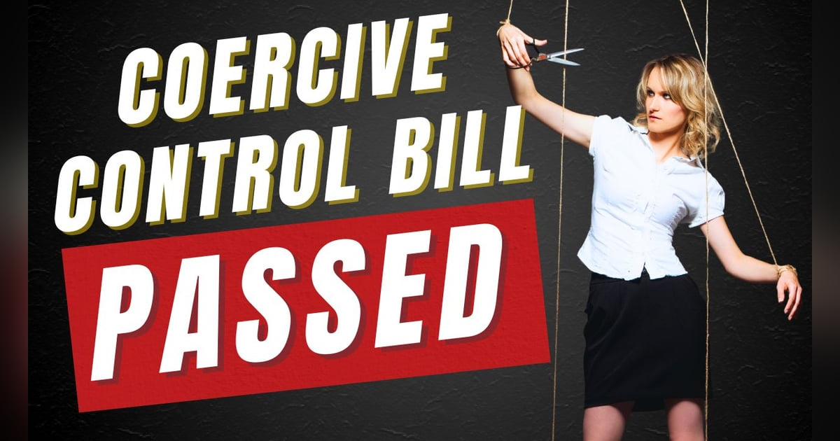 The Coercive Control Bill Was Passed in Massachusetts -- Celebrating! The Coercive Control Bill Was Passed in Massachusetts -- Celebrating!