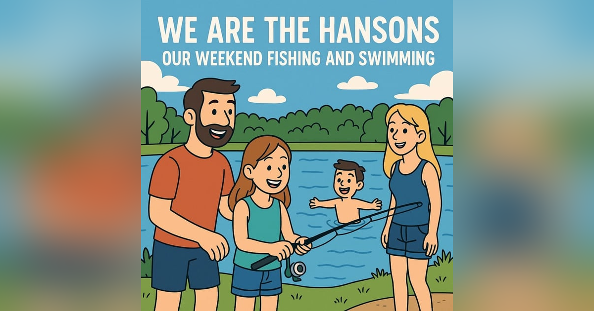 We Are the Hansons: Our Weekend Fishing and Swimming Adventure We Are the Hansons: Our Weekend Fishing and Swimming Adventure