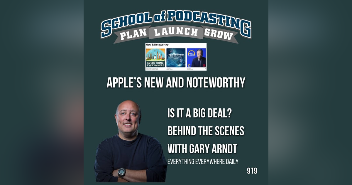 Apple's New and Noteworthy: Behind the Scenes with Gary Arndt Apple's New and Noteworthy: Behind the Scenes with Gary Arndt
