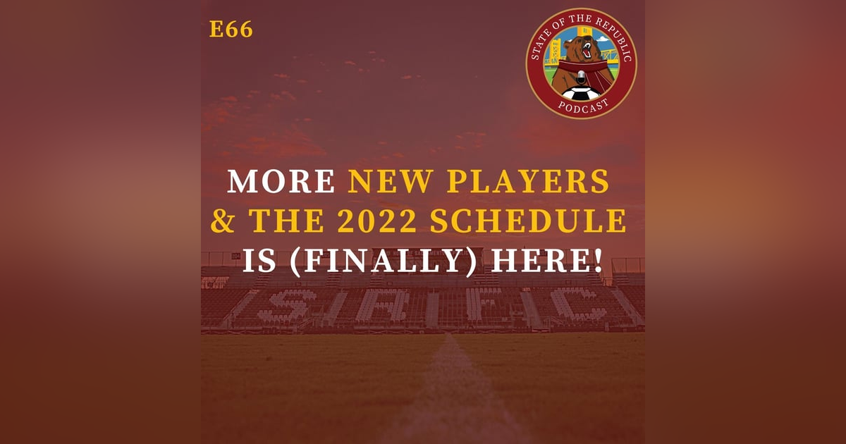 S1E66 - More New Players & The 2022 Schedule Is Here! S1E66 - More New Players & The 2022 Schedule Is Here!