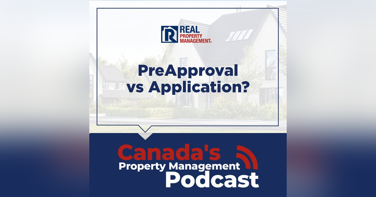 PreApproval vs Application? PreApproval vs Application?