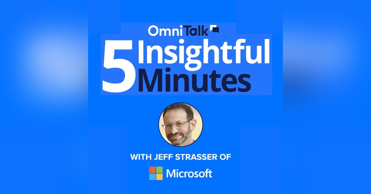 5 Insightful Minutes With Microsoft's Jeff Strasser On Revolutionizing Retail With GenAI 5 Insightful Minutes With Microsoft's Jeff Strasser On Revolutionizing Retail With GenAI