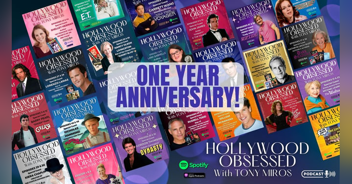 image for Happy First Anniversary "Hollywood Obsessed" Podcast! A Look Back - Part 2