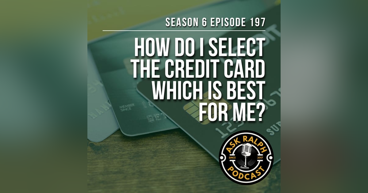 How do I select the credit card which is best for me? How do I select the credit card which is best for me?