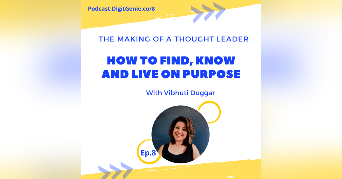 How to Find, Know and Live on Purpose? How to Find, Know and Live on Purpose?