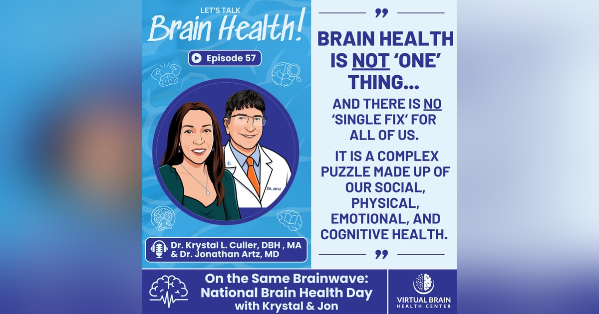 On the Same Brainwave: National Brain Health Day with Krystal & Jon On the Same Brainwave: National Brain Health Day with Krystal & Jon