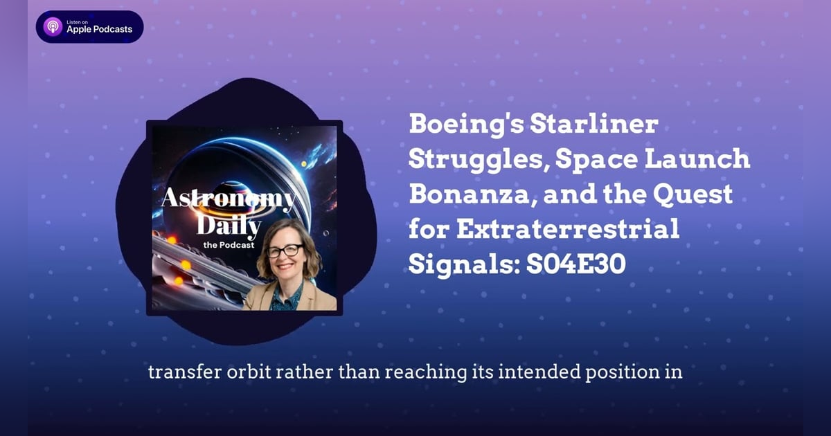 Boeing’s Starliner Struggles, Space Launch Bonanza, and the Quest for Extraterrestrial Signals:... Boeing’s Starliner Struggles, Space Launch Bonanza, and the Quest for Extraterrestrial Signals:...